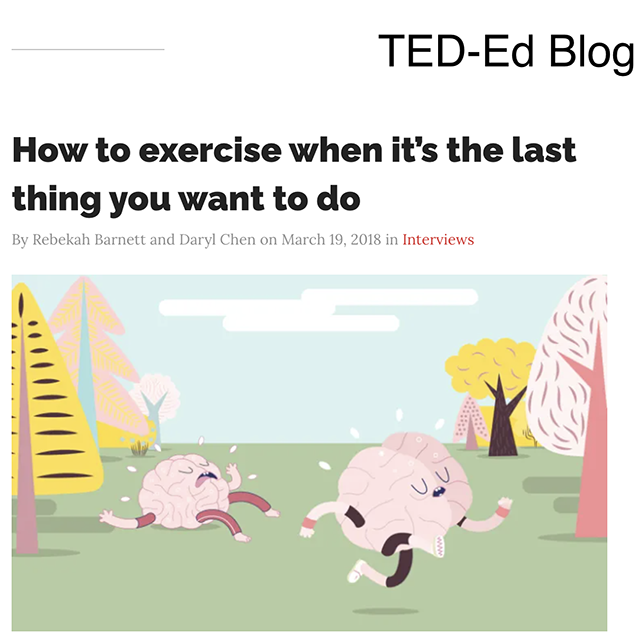 How to exercise when its the last thing you want to do…