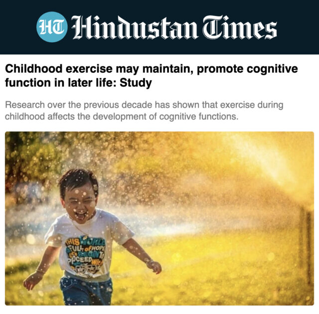 Childhood exercise may maintain, promote cognitive function in later life: Study