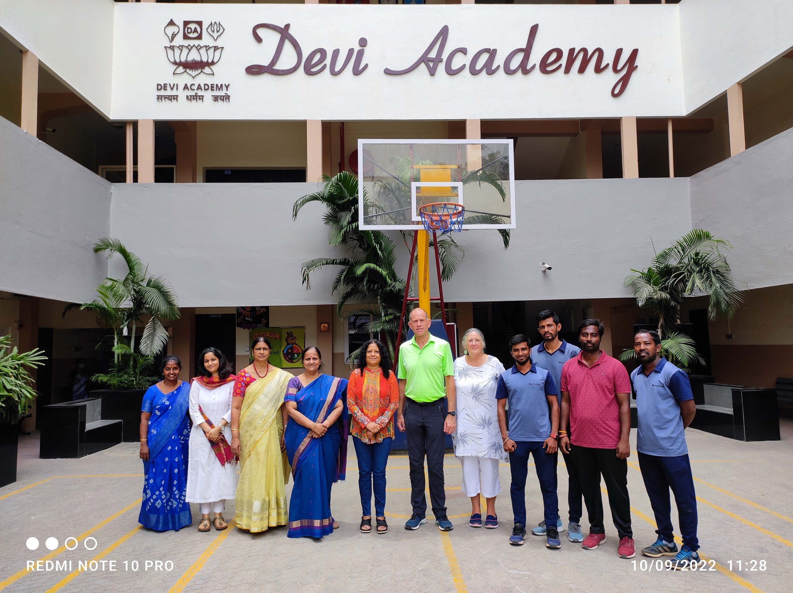 Chair of IPLA visits Devi Academy